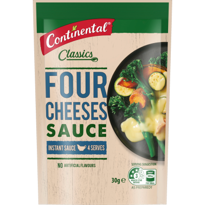 Continental Four Cheeses Sauce 30g