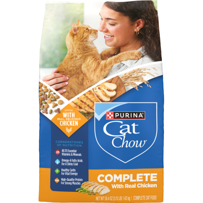 Purina Cat Chow Adult Complete Chicken Dry Cat Food 1.42kg