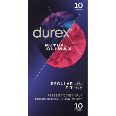 Durex Mutual Climax Condoms 10pk