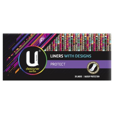 U By Kotex Designer Series Liners 30pk