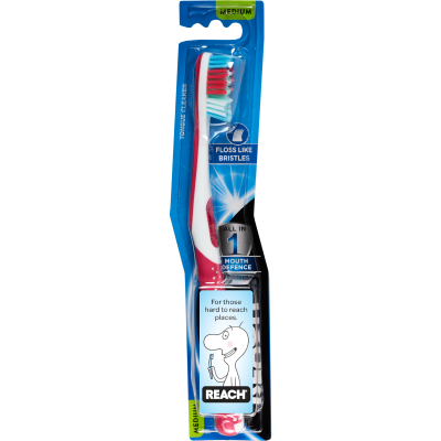 Reach Medium Toothbrush 1pk