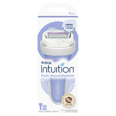 Schick Intuition Pure Nourishment Razor Kit ea