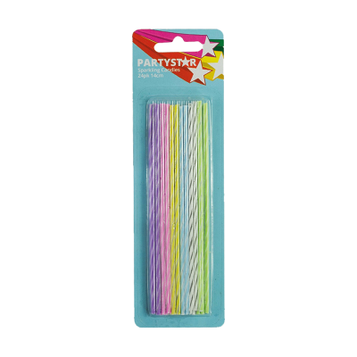 Korbond Party Star Sparkling Candles ea
