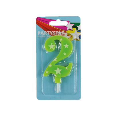 Korbond Number 2 Candle 1pk