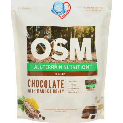One Square Meal All-Terrain Nutrition Chocolate With Manuka Honey Bites 338g