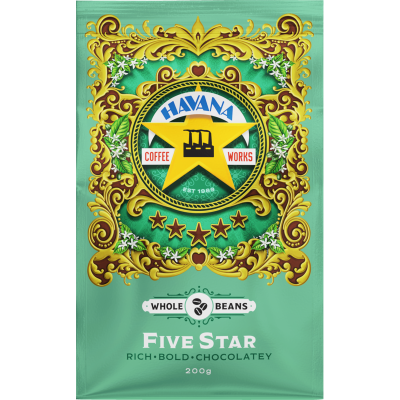 Havana Five Star Coffee Beans 200g