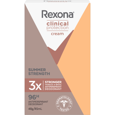 Rexona Clinical Protection Summer Strength Antiperspirant 45ml