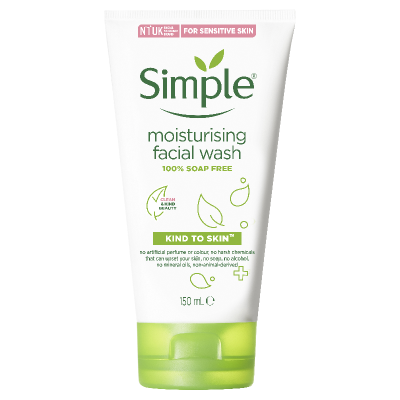 Simple Kind to Skin Moisturizing Facial Wash, Simple® Skincare