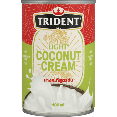 Trident Light Coconut Cream 400ml