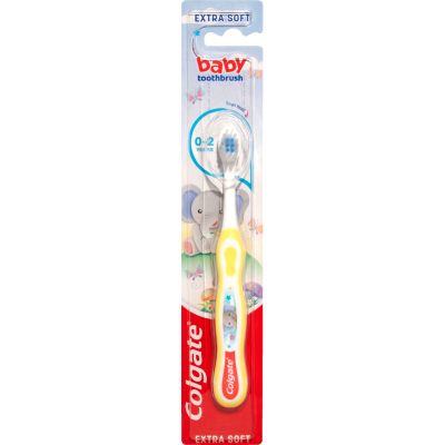 Colgate Kids Extra Soft Toothbrush 0-2 Years 1pk