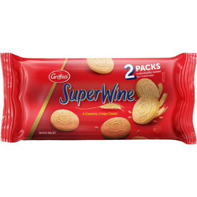 Griffin's Superwine Biscuits 500g