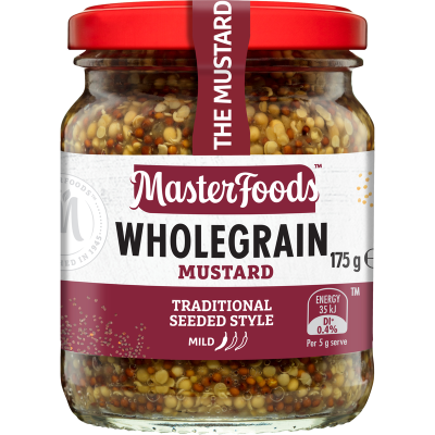 Masterfoods Wholegrain Mustard 175g