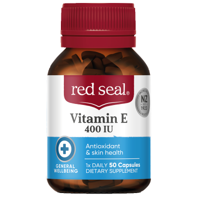 Red Seal Vitamin E 400 IU Capsules 50pk