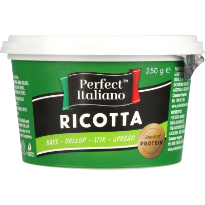 Perfect Italiano Ricotta Cheese 250g