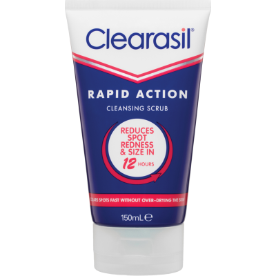Clearasil Rapid Action Cleansing Scrub 150ml