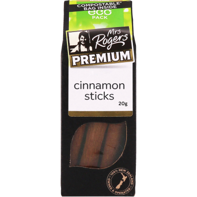 Mrs Rogers Premium Eco Cinnamon Sticks 20g
