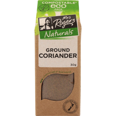 Mrs Rogers Naturals Eco Ground Coriander 30g