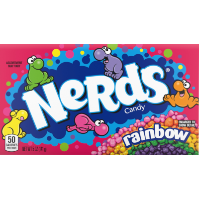 NERDS Theatre Box Rainbow Candy 141g