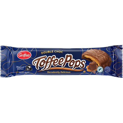 Griffin's Toffee Pops Double Choc Biscuits 200g