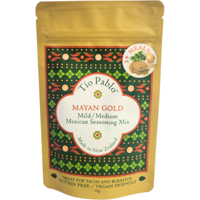 Tio Pablo Mayan Gold Mild/Medium Mexican Seasoning Mix 70g