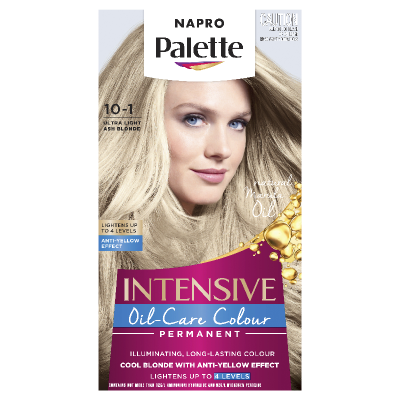 Napro Palette Intensive Light Ash Blonde 10-1 Hair Colour 1pk