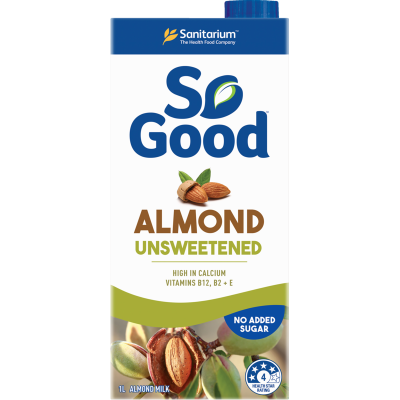 Sanitarium So Good Unsweetened Almond Milk 1l