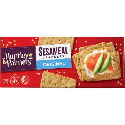 Huntley & Palmers Original Sesameal Crackers 200g
