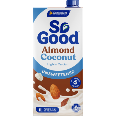 Sanitarium So Good Unsweetened Almond Coconut Milk 1l