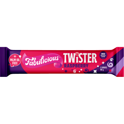 RJ's Fabulicious Raspberry Twister 40g