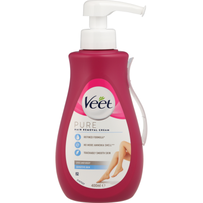 Veet Pure Sensitive Skin Hair Removal Cream 400ml