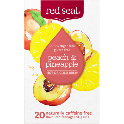 Red Seal Peach & Pineapple Tea Bags 20pk