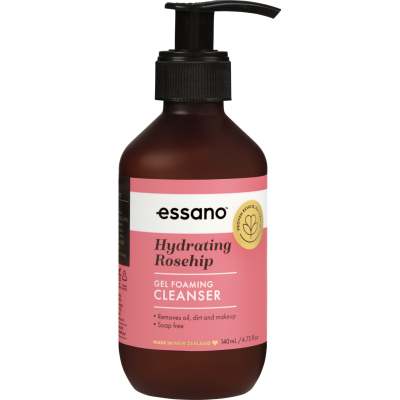 Essano Rosehip Gel Foaming Cleanser 140ml