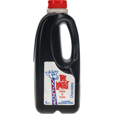 Longest Drink Chocolate Milkshake Syrup 1l
