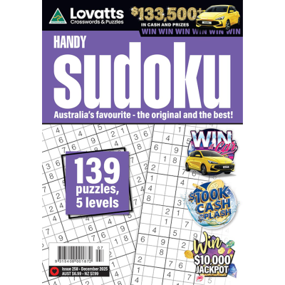 Lovatts Handy Sudoku Standard Magazine 1pk