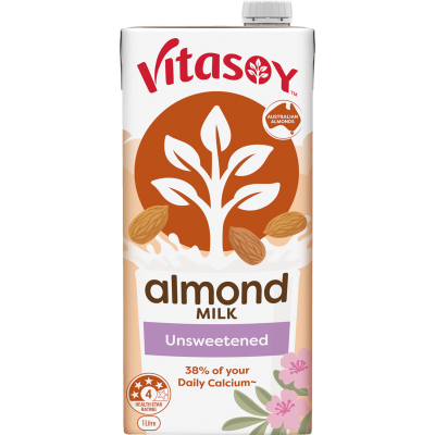 Vitasoy Unsweetened Almond Milk 1l