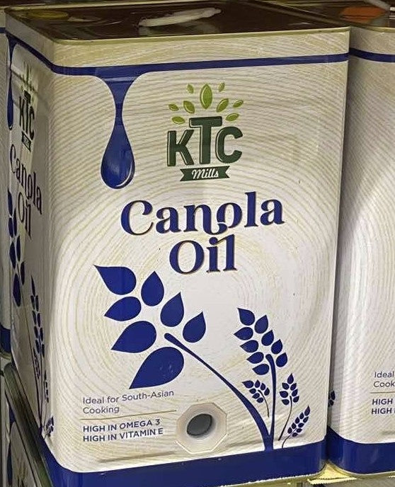 KTC MILLS CANOLA OIL 20L