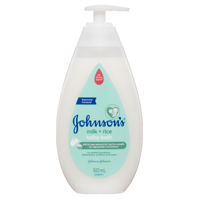 Johnson's Milk + Rice Baby Bath 500ml