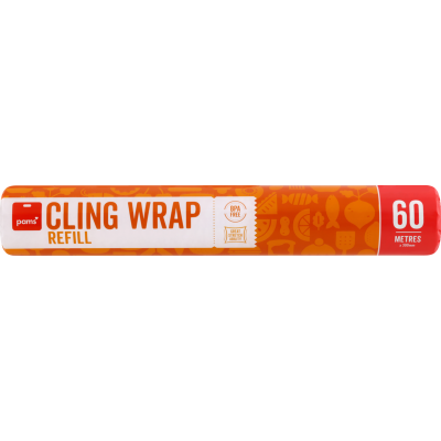 Pams Cling Wrap Refill 300mm Wide 60m