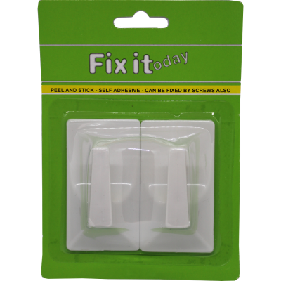 Fix It Today Stick On Hook Large 0pk