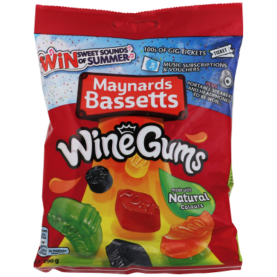 Maynards Bassetts Wine Gums 190g