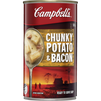 Campbell's Chunky Potato & Bacon Soup 505g
