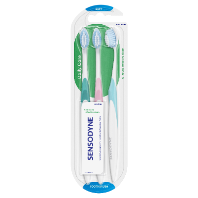 Sensodyne Total Care Sensitive Soft Toothbrush 3pk