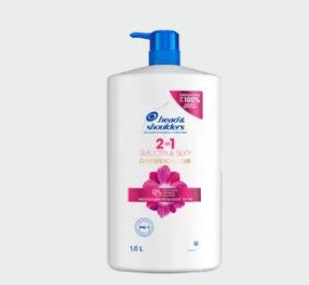 Head & Shoulders Smooth & Silky 2 in 1 1.8L