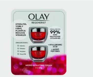 Olay Regenerist Micro-Sculpting Cream 2 x 50g