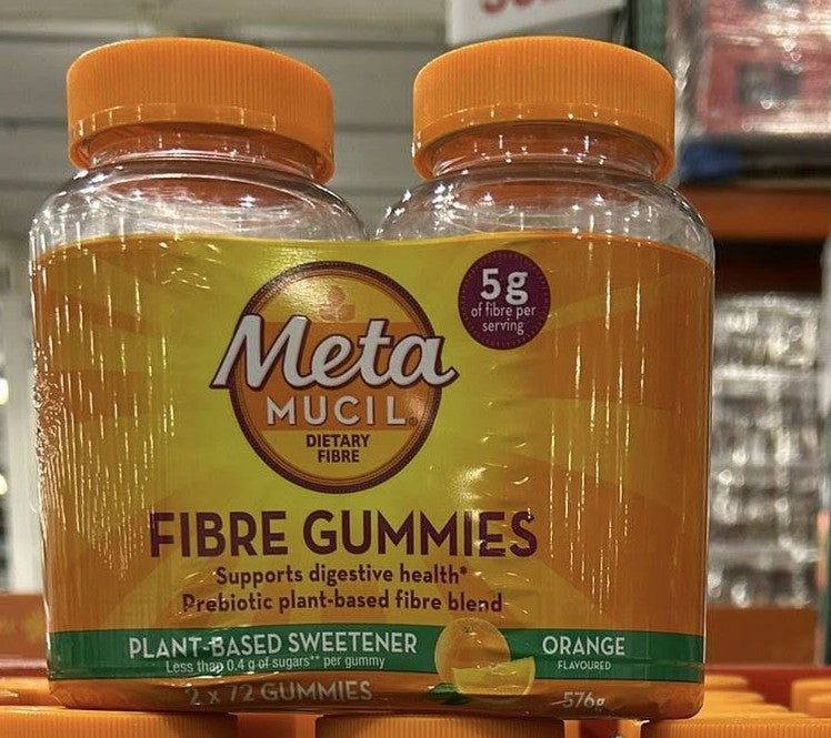 Metamucil Fibre Gummies 2 x 72 Gummies