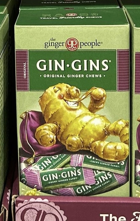 THE GINGER PEOPLE GIN GINS ORIGINAL GINGER CHEWS 500G