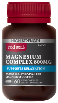 Red Seal Magnesium Complex 800mg Capsules 60pk