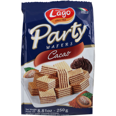 Gastone Lago Elledi Cocoa Party Wafers 250g