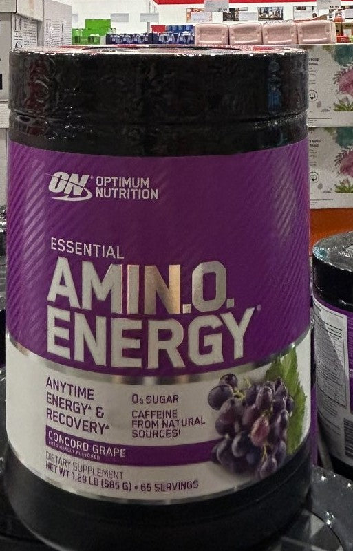 OPTIMUM NUTRITION AMINO ENERGY - GRAPE 585G (65 SERVINGS)