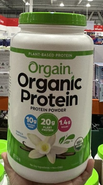 ORGAIN ORGANIC PLANT PROTEIN VANILLA 1.24KG